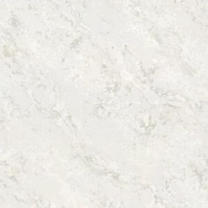 Pale white quartz with cloudy beige pattern