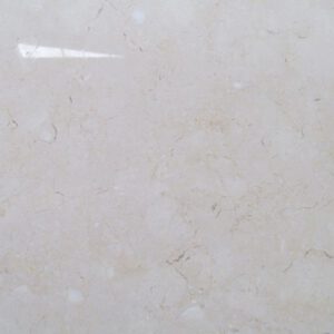 vory marble with subtle pink tint