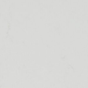 Matte white quartz with faint speckling