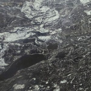 Dark stone with white veining