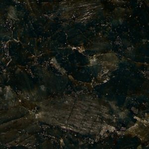 Deep green-black stone with subtle sparkle
