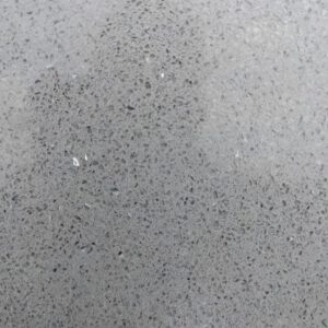 Dark quartz with bold white lightning veining
