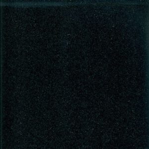Black granite with smooth surface