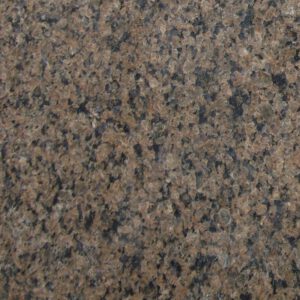 Copper granite with black mineral pattern