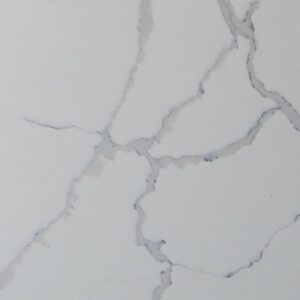 White marble with grey veining