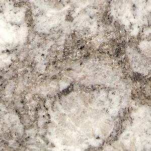 Beige stone with brown swirls